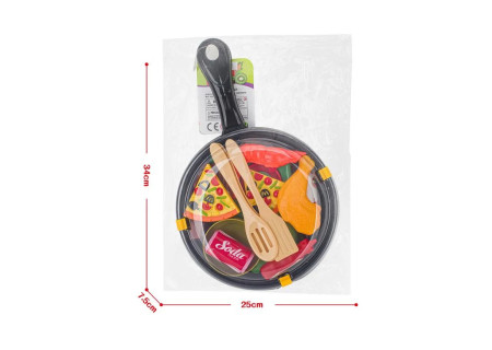 Kitchen Pan with Lid & Food - Fun and Interactive Cooking Playset for