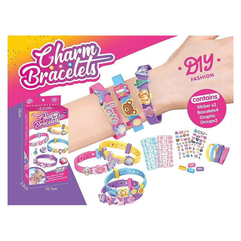 DIY Charm Bracelet Kit – Design & Personalize Your Own Jewelry! DIY Charm Bracelet Kit – Design & Personalize Your Own Jewelry!