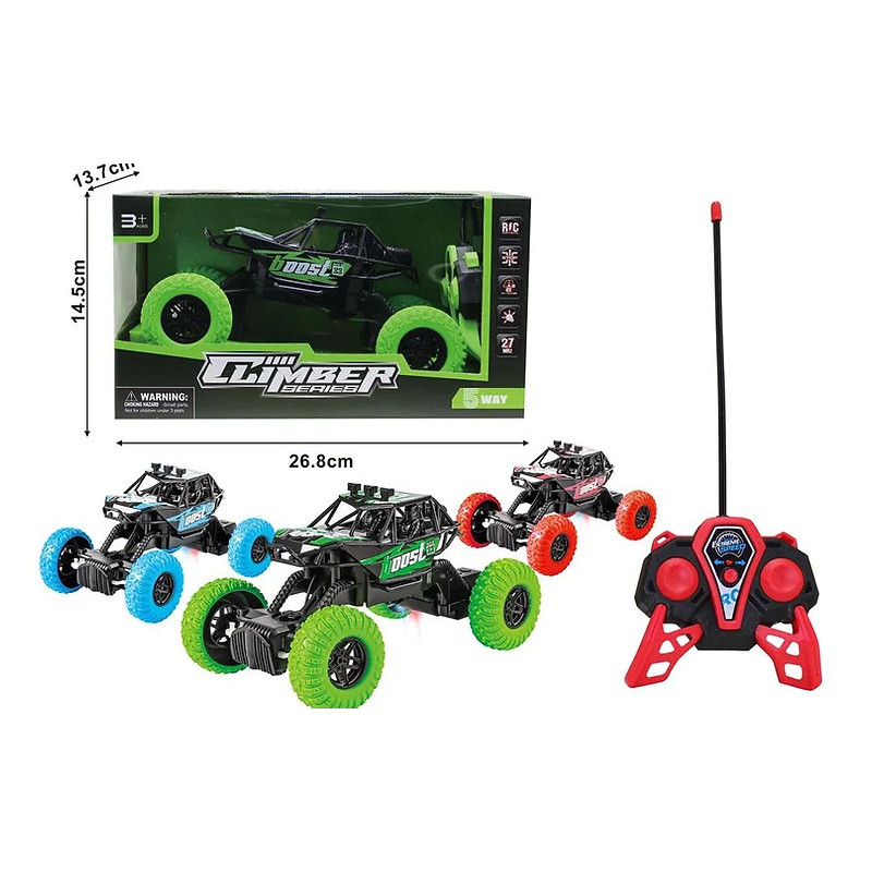 Climber Series RC 4X4 - Rugged Remote-Controlled Off-Road Vehicle Climber Series RC 4X4 - Rugged Remote-Controlled Off-Road Vehicle