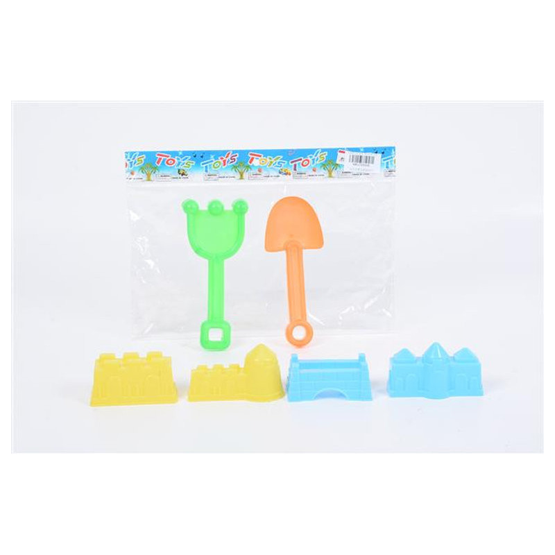 Beach Castle Accessories Set - 6pcs Sand Play Toys Beach Castle Accessories Set - 6pcs Sand Play Toys