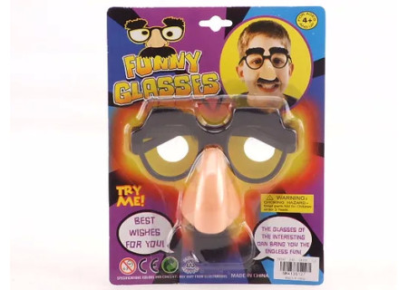 Funny Glasses Toy Set