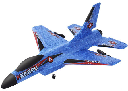 KEERPU Remote Control Foam Glider Plane – Lightweight RC Airplane for