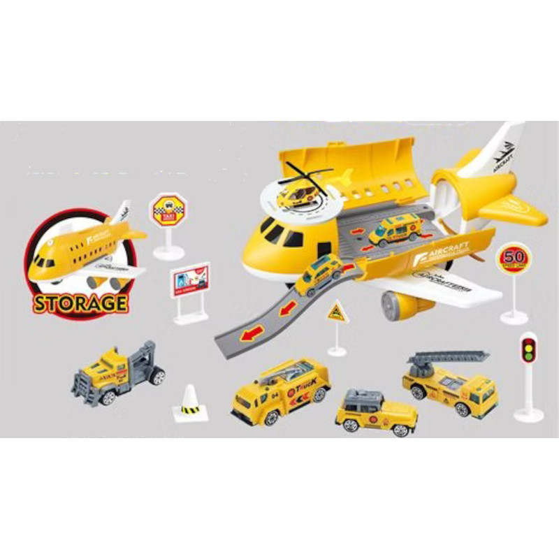 Multi-Function Aircraft Storage & Transport Playset - Interactive Toy Multi-Function Aircraft Storage & Transport Playset - Interactive Toy