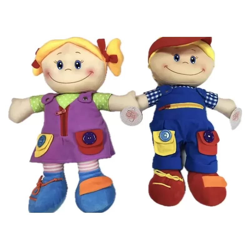 Kids Soft Rag Doll - Assorted Boy & Girl Plush Dolls Kids Soft Rag Doll - Assorted Boy & Girl Plush Dolls
