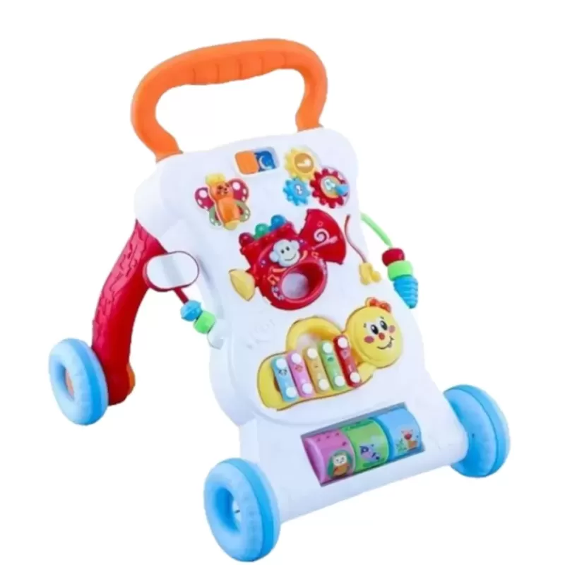 Baby Multi-Functional Walker with Activity Center & Adjustable Height Baby Multi-Functional Walker with Activity Center & Adjustable Height