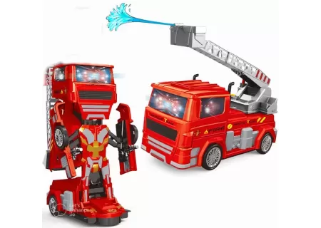 Fire Fighting Pioneer Transforming Truck with Water Spray Function - K