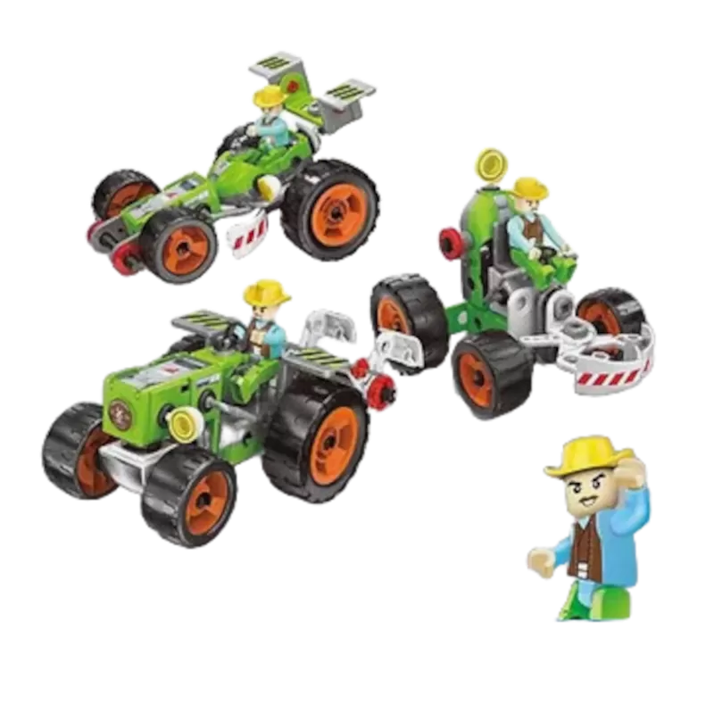 3-in-1 Creator Assembling Metal Vehicle Toy Set – 72pcs | STEM Buildin 3-in-1 Creator Assembling Metal Vehicle Toy Set – 72pcs | STEM Buildin