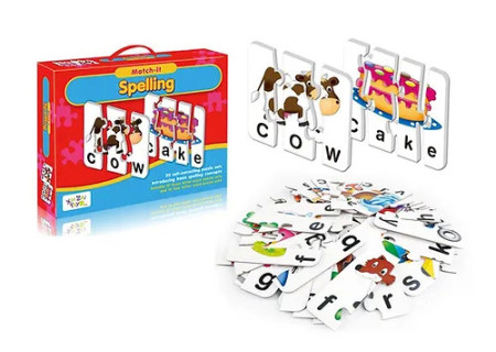 Spelling and Shapes Game Toy Set