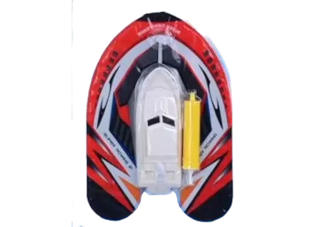 34cm Inflatable Boat with Pump – Durable & Portable Pool Toy