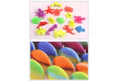 Magic Growing Shells Toy Set 3 for Ocean Fun
