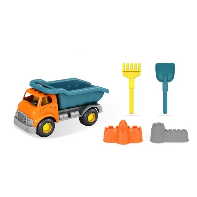 Beach Sand Truck Set with Accessories, Moulds & Spades Beach Sand Truck Set with Accessories, Moulds & Spades