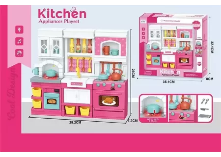 Battery Operated Kitchen Accessories | Kids Play Kitchen Set & Toys