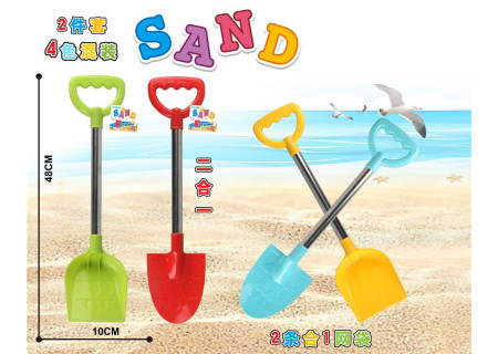 Chrome Spades Set - 42cm Dual Spades in Meshbag