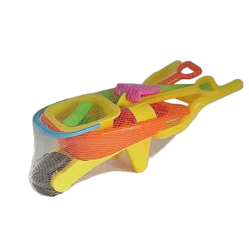 Wheelbarrow with Beach Accessories - Perfect for Fun in the Sun Wheelbarrow with Beach Accessories - Perfect for Fun in the Sun
