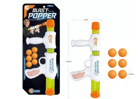 Blast Ball Popper - Interactive Air-Powered Toy for Kids