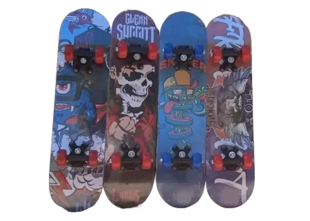 Wooden Skateboard Assorted 60cm – Ages 3 to 5 years old
