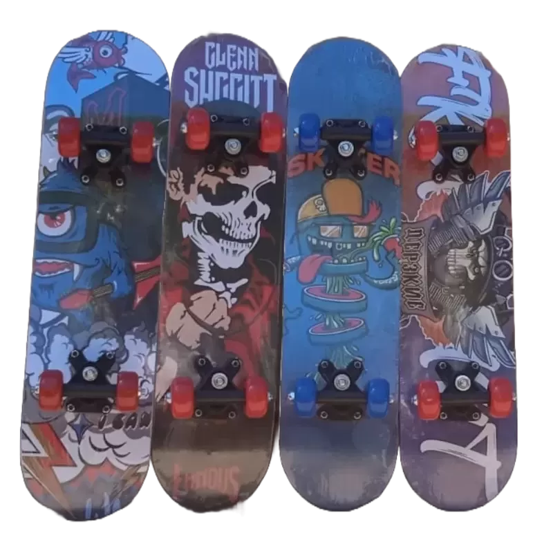 Wooden Skateboard Assorted 60cm – Ages 3 to 5 years old Wooden Skateboard Assorted 60cm – Ages 3 to 5 years old