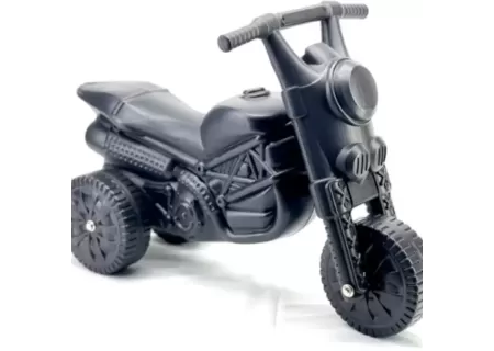 Black Plastic Scooter Bike for Kids – Durable & Fun Ride-On