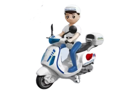 Kids Ride-On Motorbike with Lights & Music – Fun Electric Toy Bike