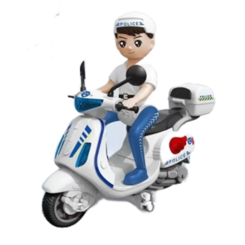 Kids Ride-On Motorbike with Lights & Music – Fun Electric Toy Bike