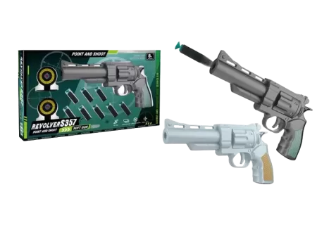 Revolver Toy Gun with EVA Soft Bullets – Safe & Fun Playset