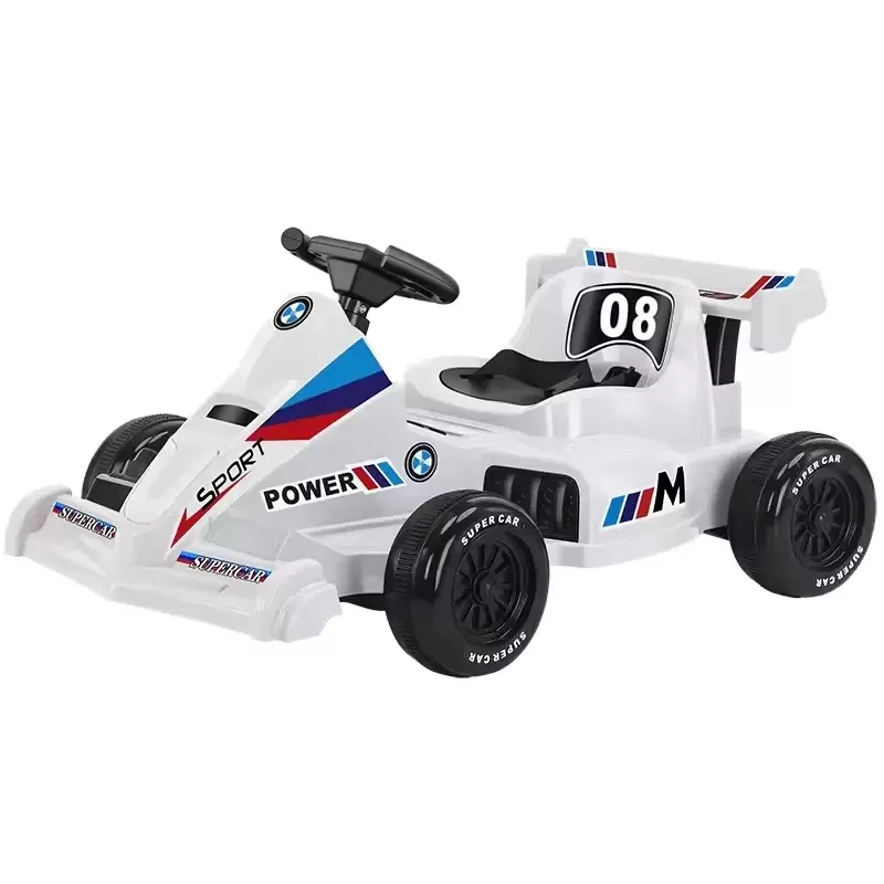Kids Ride-On Electric F1 Car with Rechargeable Battery & Lights Kids Ride-On Electric F1 Car with Rechargeable Battery & Lights