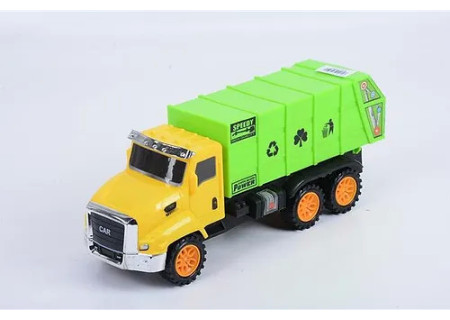 Friction Garbage Truck Toy Set