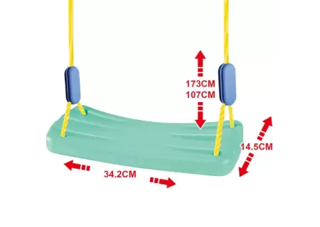 Carded Swing Set – Durable Outdoor Fun for Kids 17ichs