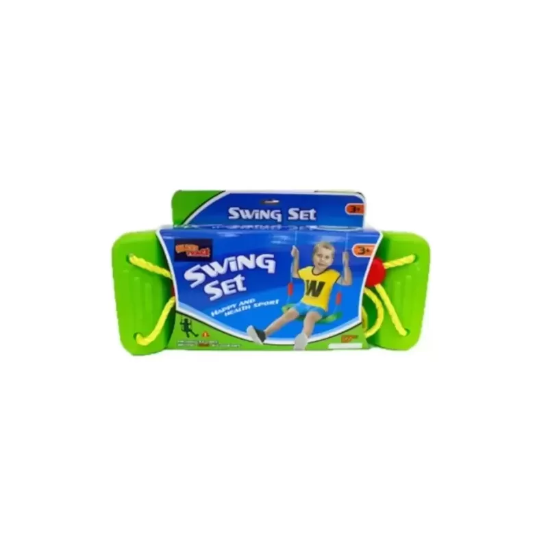 Carded Swing Set – Durable Outdoor Fun for Kids 17ichs Carded Swing Set – Durable Outdoor Fun for Kids 17ichs