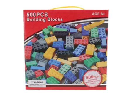 500-Piece Building Blocks Set – Creative Construction Toy for Kids