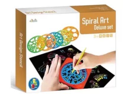 Stencil Art Set - Creative Drawing & Painting Kit for Kids & Adults