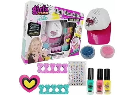 Kids Nail Glam Salon - Fun & Stylish Manicure Set for Girls