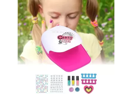 Kids Nail Glam Salon - Fun & Stylish Manicure Set for Girls