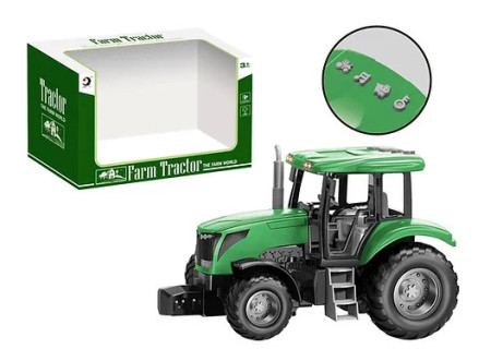 Battery-Operated Farm Tractor Ride-On Toy