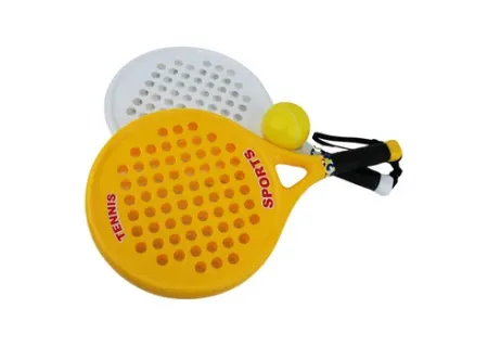 Paddle Bat Set with Ball in Mesh Bag – Outdoor Beach & Backyard Game