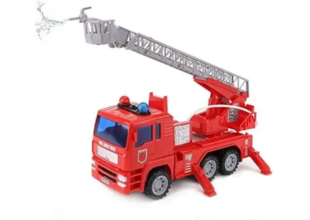 Tub Fire Engine with Spray - Fun and Interactive Fire Truck Toy for Ki