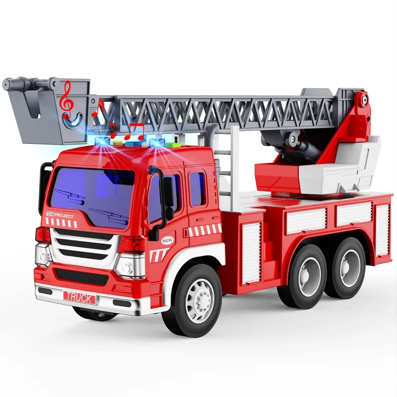 B/O Fire Truck - Interactive Battery-Operated Fire Truck Toy for B/O Fire Truck - Interactive Battery-Operated Fire Truck Toy for