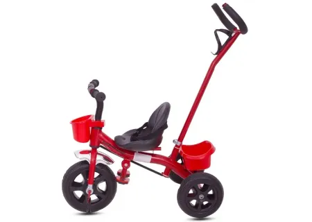 Push Tricycle with Adjustable Parent Handle – Toddler Ride-On Bike