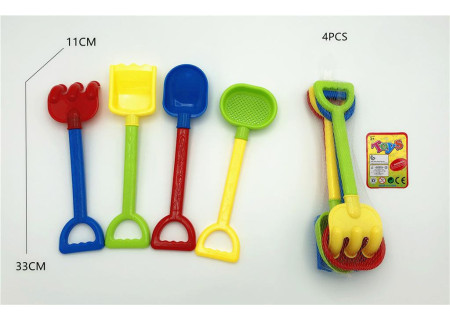 Meshbag Spades Set - 4pcs Beach Sand Tools