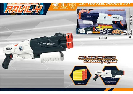 Soft Bullet Gun Toy Set
