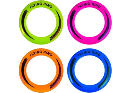 Hollow Frisbees - 10 Inch Plastic Flying Discs