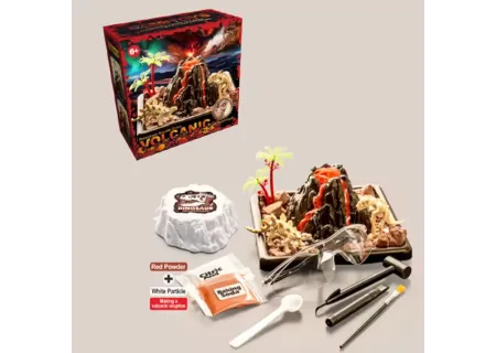 Volcanic Science Experiment - Exciting and Educational STEM Kit for Ki