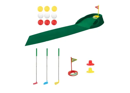 Kid Training Golf Mat Set - Fun & Safe Indoor/Outdoor Practice