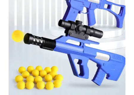 Air Powered Gun with EVA Bullets - Safe and Fun Shooting Toy for Kids