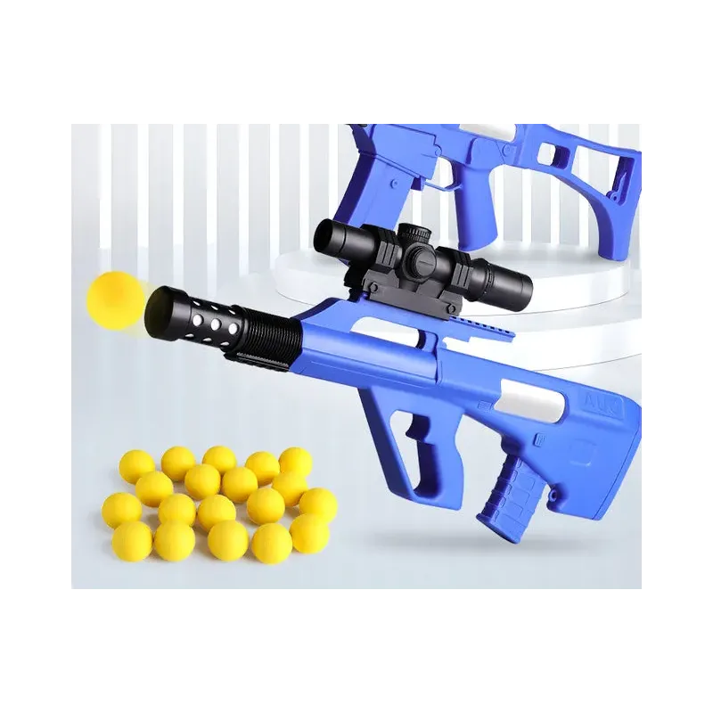 Air Powered Gun with EVA Bullets - Safe and Fun Shooting Toy for Kids Air Powered Gun with EVA Bullets - Safe and Fun Shooting Toy for Kids