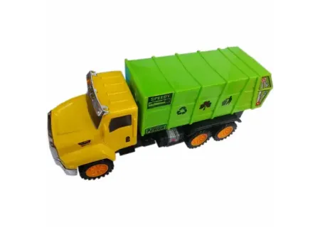 Friction Garbage Truck Toy Set