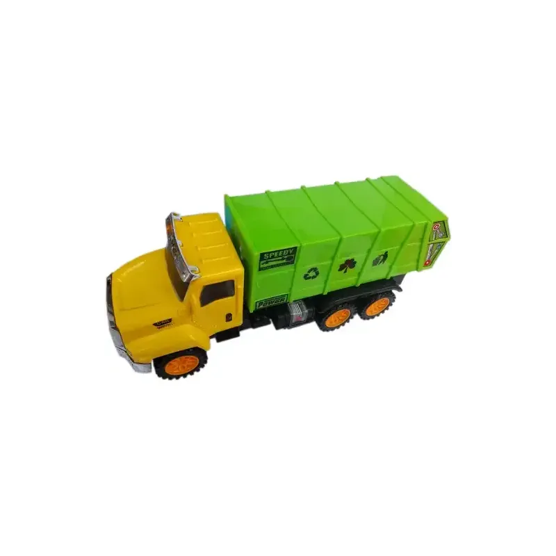 Friction Garbage Truck Toy Set Friction Garbage Truck Toy Set