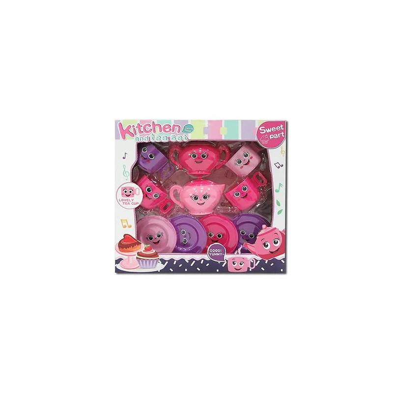 Smiley Tea Set Toy Smiley Tea Set Toy