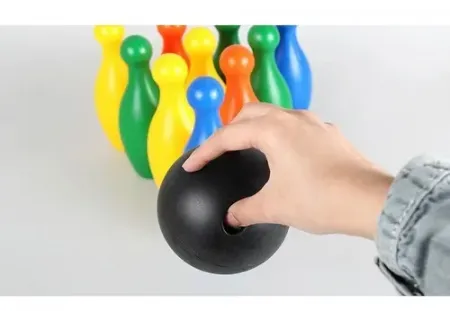 Bowling Set in Tray - Fun Indoor and Outdoor Play