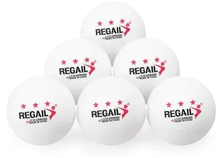 Table Tennis Balls - 6 Pack in Box for Games and Practice